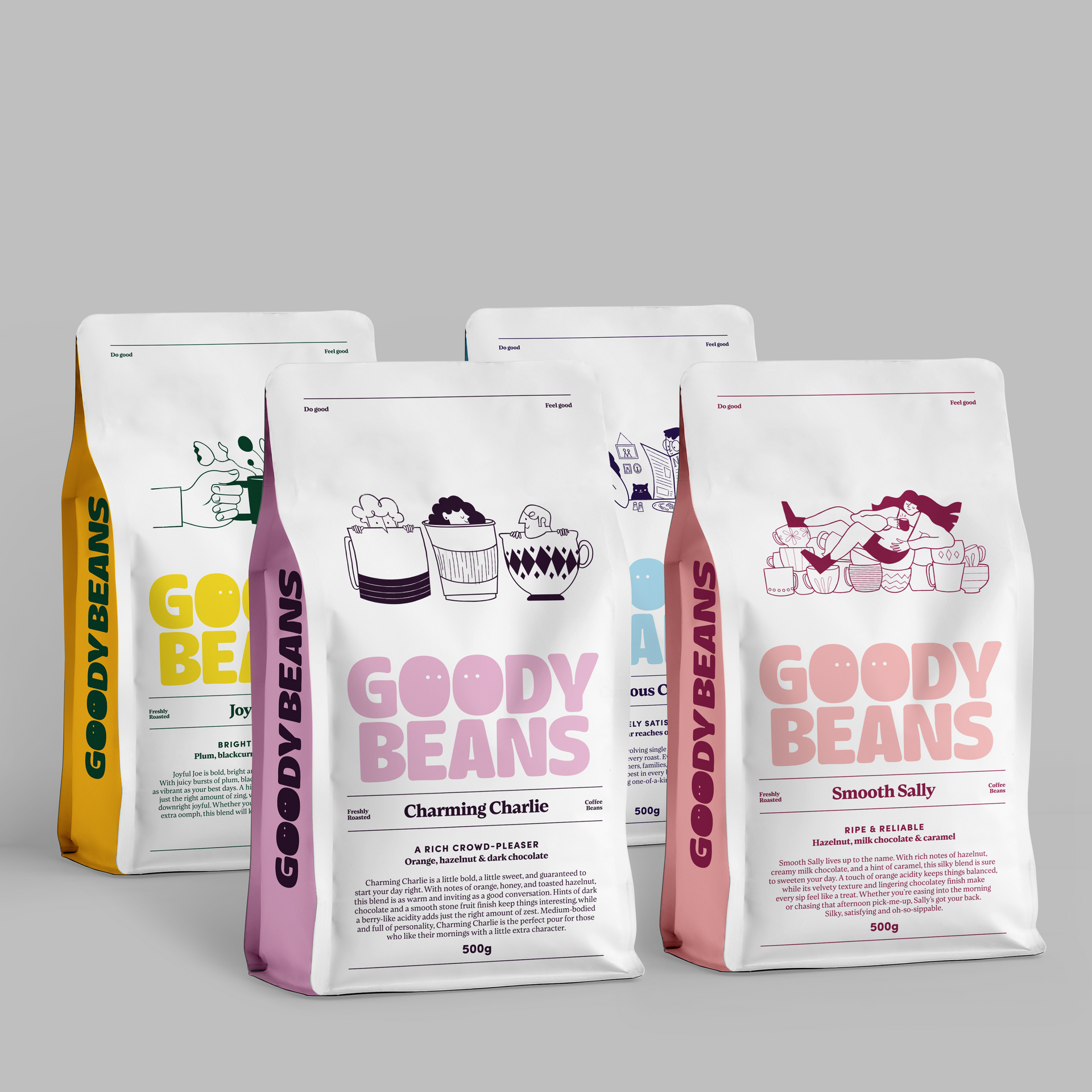 4 x 500g Bundle